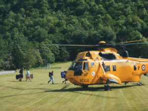 Sea King Rescue Helicopter